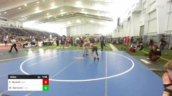 120 lbs Round Of 16 - Kooper Nowell, Canyon View Falcons vs Mariano Ramirez, YV Wrestling
