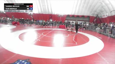 150 lbs Cons. Round 4 - Gabriel Metzler, Team Nazar Training Center vs Olin Neuville, Askren Wrestling Academy
