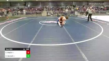 113 lbs Consi Of 64 #2 - Charleston Baglio, NC vs Cash Donnell, OK