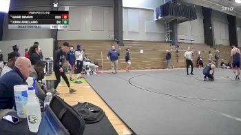 285 lbs Quarterfinal - Gage Braun, Southeastern University vs John Arellano, Brewton-Parker College