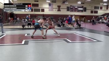 147.2-161.6 Champ. Round 5 - Mason Schulte, Sarbacker Wrestling Academy vs Jordan Schmidt, Big Game WC