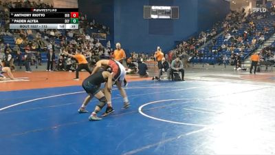113 lbs Cons. Round 6 - Paden Alyea, Skyline vs Anthony Riotto, Bergen Catholic