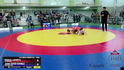 41kg Cons. Semi - Pascal Lavertu, Jr Huskies vs John-David Gamble, Red Rock WC