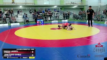 41kg Cons. Semi - Pascal Lavertu, Jr Huskies vs John-David Gamble, Red Rock WC