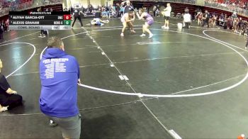 165 lbs Cons. Round 1 - Alexis Graham, Nebraska City Wrestling Club - Girls vs Aliyah Garcia-Ott, Scottsbluff Wrestling Club