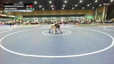 165 lbs Consi Of 16 #2 - Westen Hoffschneider, Wyoming vs Kash Hendrick, Cal Poly Humbolt