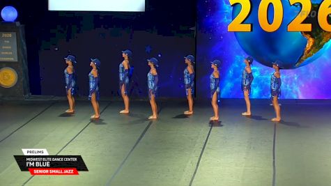 Midwest Elite Dance Center - I'M BLUE [2026 Senior Small Jazz Prelims] 2026 The Dance Worlds