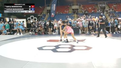 130 lbs Cons. Rd Of 16 - Kayla Moroschan, Ohio vs Caitlin Maragioglio, New York