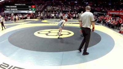 G-100 lbs Cons. Round 3 - Vita Savage, G-Taylor vs Lilly Zweifel, G-Gibsonburg