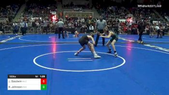 100 lbs Prelims - Jacob Goodwin, Maize WC vs Riley Johnson, Ironhawk