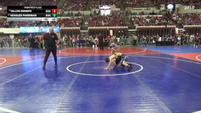 66 lbs Champ. Round 2 - Kessler Parriman, Bearcats Wrestling Club Helena vs Tallon DeMers, Ambush Wrestling