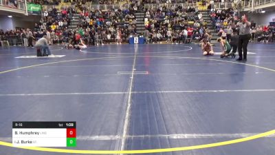 107 lbs R-16 - Brock Humphrey, Linsly School-WV vs JoJo Burke, St. Joseph Regional-NJ