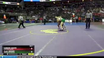 Cons. Round 2 - Carson Adams, Fillmore Central vs Clay Hedges, Archbishop Bergan