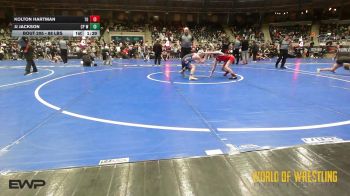 88 lbs Semifinal - Kolton Hartman, Team Ohio vs JJ Jackson, CP Wrestling