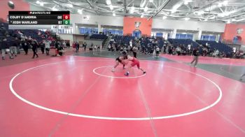 157 lbs Champ. Round 1 - Josh Warland, RIT vs Colby D`Andria, Oneonta State