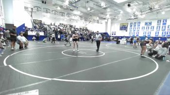 135 lbs Champ. Round 2 - Jenna Ceballos, Villa Park vs Jocelyn Bobadilla, Colony