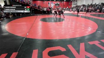 190 lbs Cons. Round 4 - James Koulis, Joliet (WEST) vs Hazen Murray, St. Charles (EAST)