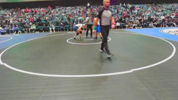 215 lbs Round Of 32 - Jose Tamez, Nampa vs Seth Montierth, Ridgeline