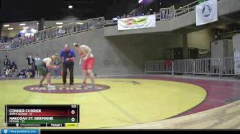 222 lbs Round 1 (4 Team) - Conner Currier, North Eugene vs Nakodah St. Germaine, Putnam