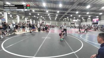 40 lbs 3rd Place - Uriah Romero, Manu WC vs Pierre Rodriguez, Rby Wc