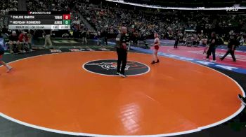 G110-4A Champ. Round 1 - Neveah Romero, Abraham Lincoln Girls vs Chloe Smith, Yuma Girls