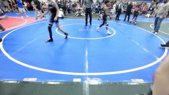 80 lbs Quarterfinal - Cooper Keys, Wagoner Takedown Club vs Cooper Johnson, HURRICANE WRESTLING ACADEMY