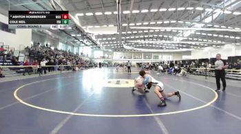 141 lbs Cons. Round 5 - Cole Neil, Penn State Behrend vs Ashton Romberger, Wilkes