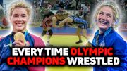 Every Time Two Female US Olympic Champs Wrestled On FloWrestling