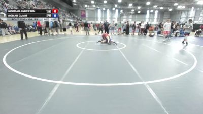 150 lbs 5th Place Match - Norman Anderson, Team Aggression Wrestling Club vs Roman Gumm, Spokane Wrestling