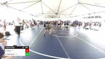 130 lbs Quarterfinal - David Elias, Hyperbolic vs Evan Rodriguez, Poway Elite