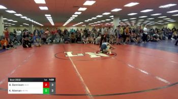 113 lbs Rr Rnd 1 - Brock Dennison, Team Round Up HS vs Kaden Nieman, Phoenix HS Red