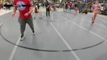 100 lbs Quarterfinal - Madison Todd, Spearfish vs Madison Little, American Outlaws Wrestling