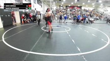 285 lbs Cons. Round 5 - Aros Ortega, Garden Grove vs Martin Gonzalez, Western