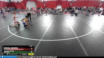 138 lbs Quarterfinal - Samuel Gehring, Slinger Red Rhinos Wrestling Club vs Espen Pitts, Wisconsin