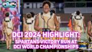 DCI 2024 Highlight: Moments from the Spartans Victory Run at Lucas Oil Stadium