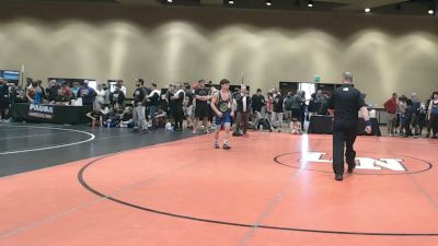 126 lbs Champ. Rd Of 16 - Braden Damm, Apache vs Tristan Levin, Triumph Trained