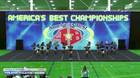 Five Star Athletics - Savage [2025 L4 Senior Day 1] 2025 America's Best Indy Challenge