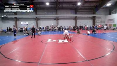 215 lbs Rr Rnd 2 - Bradley DiMiglio, Grit Mat Club - HS vs Andrew Tatashvili, Refugee All-Stars - HS