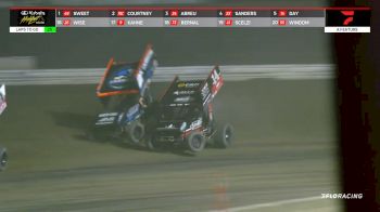 Justin Sanders Crashes Out Of Peter Murphy Classic After Contact With Corey Day