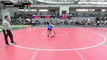 126 lbs Consi Of 16 #2 - Cali Banks, Stratford vs MAdelyn Morello, Suffield/Windsor Locks