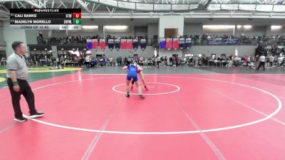126 lbs Consi Of 16 #2 - Cali Banks, Stratford vs MAdelyn Morello, Suffield/Windsor Locks