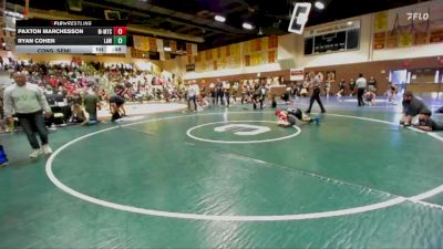 82 lbs Cons. Semi - Paxton Marchesson, MTC - MANTANONA TRAINING CENTE vs Ryan Cohen, LAWC