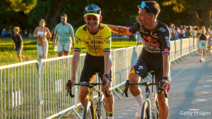 Sepp Kuss and Primoz Roglic fight for the open Vuelta A España 2024