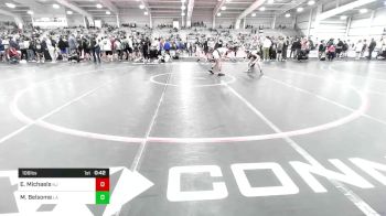 106 lbs Consi Of 64 #1 - Ethan Michaels, NJ vs Max Belsome, LA