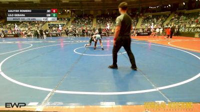 78 lbs Semifinal - Remington Scanlan, Team Aggression vs Lilly Rollans, Goldrush