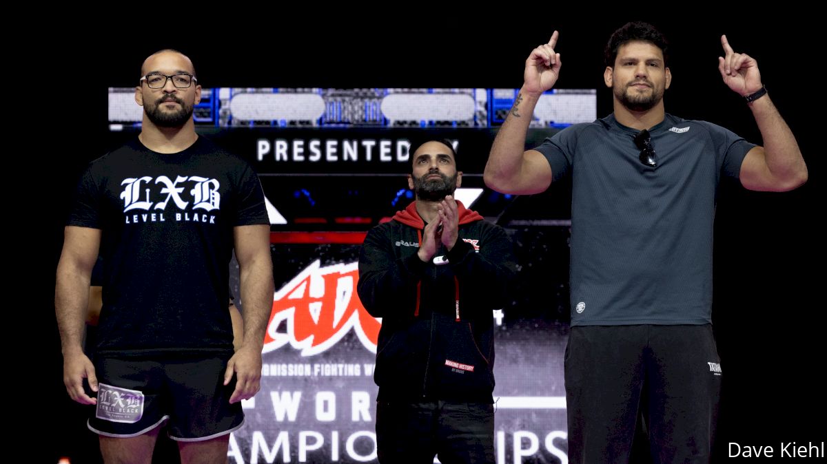 Felipe Pena Wins Opening +99KG ADCC Match Ahead of Gordon Ryan Match