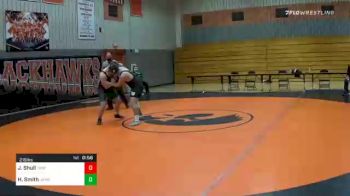 215 lbs 5th Place - Jacob Shull, Trinity vs Hunter Smith, James Buchanan