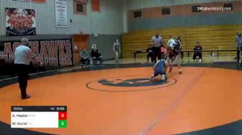 152 lbs 5th Place - Alex Hepler, Upper Dauphin Area vs Mason Hurst, Littlestown