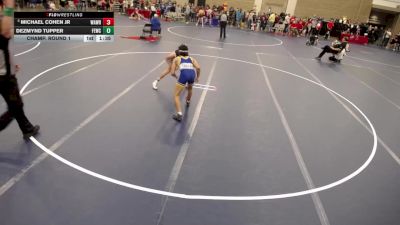 16U - 132 lbs Champ. Round 1 - Michael Cohen Jr, Wayzata Wrestling vs Dezmynd Tupper, Flat Earth Wrestling Club