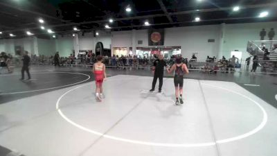 82 lbs Rr Rnd 3 - Nathan Bresee, Dethrone WC vs Matthew Moreno, Reign WC